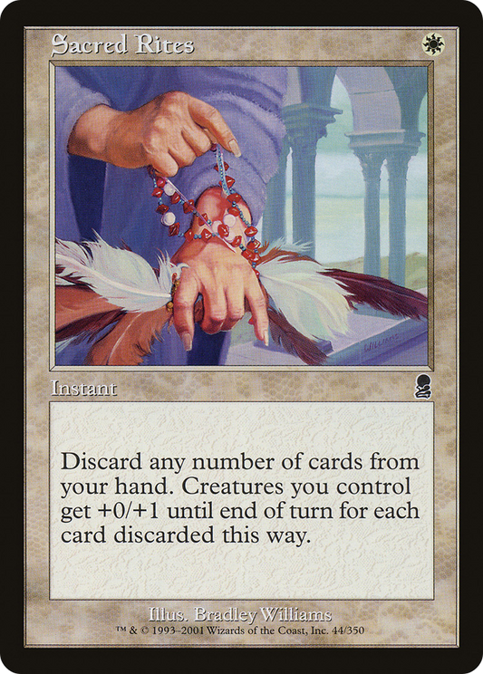 Sacred Rites (ODY-044) (Foil)