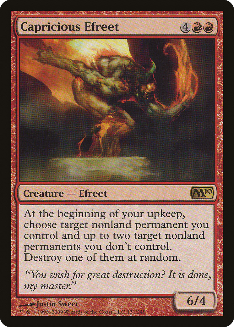 Capricious Efreet (M10-131)