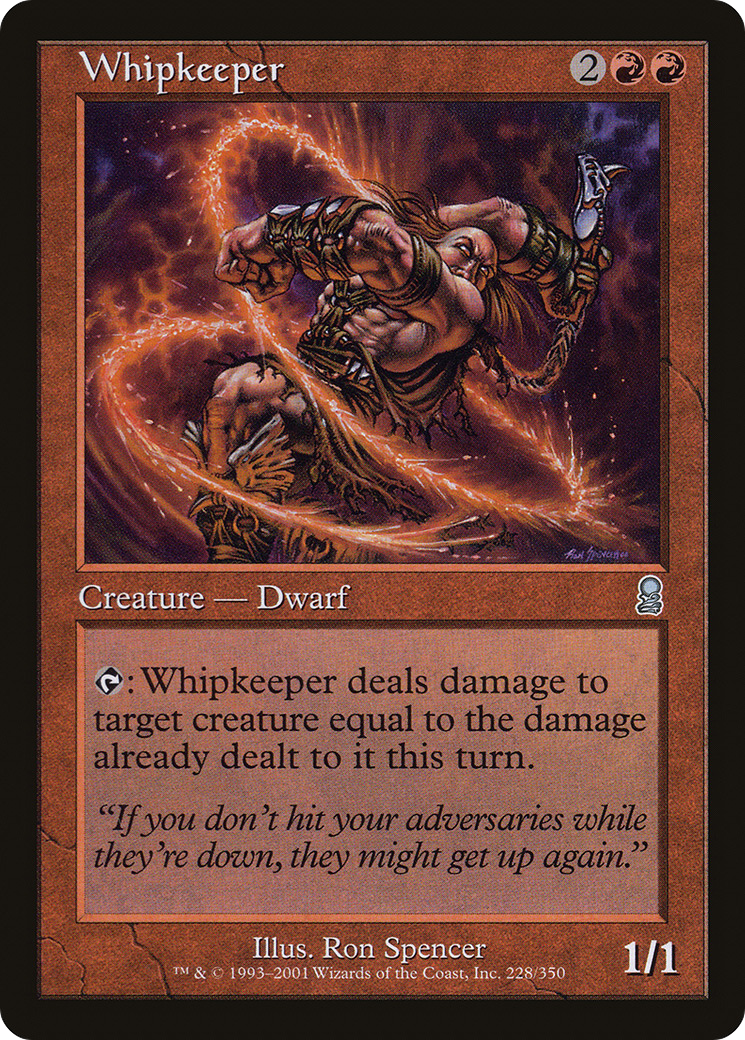 Whipkeeper (ODY-228) (Foil)