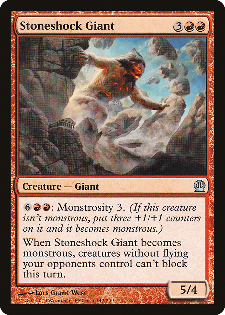 Stoneshock Giant (THS-142) (Foil)