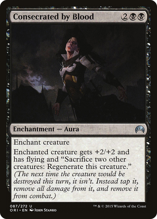 Consecrated by Blood (ORI-087) (Foil)