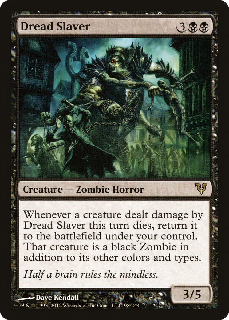Dread Slaver (AVR-098) (Foil)
