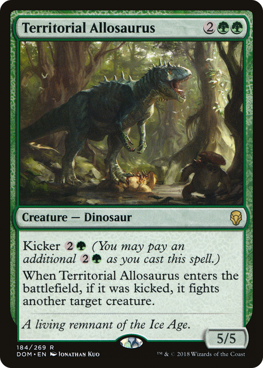 Territorial Allosaurus (DOM-184) (Foil)