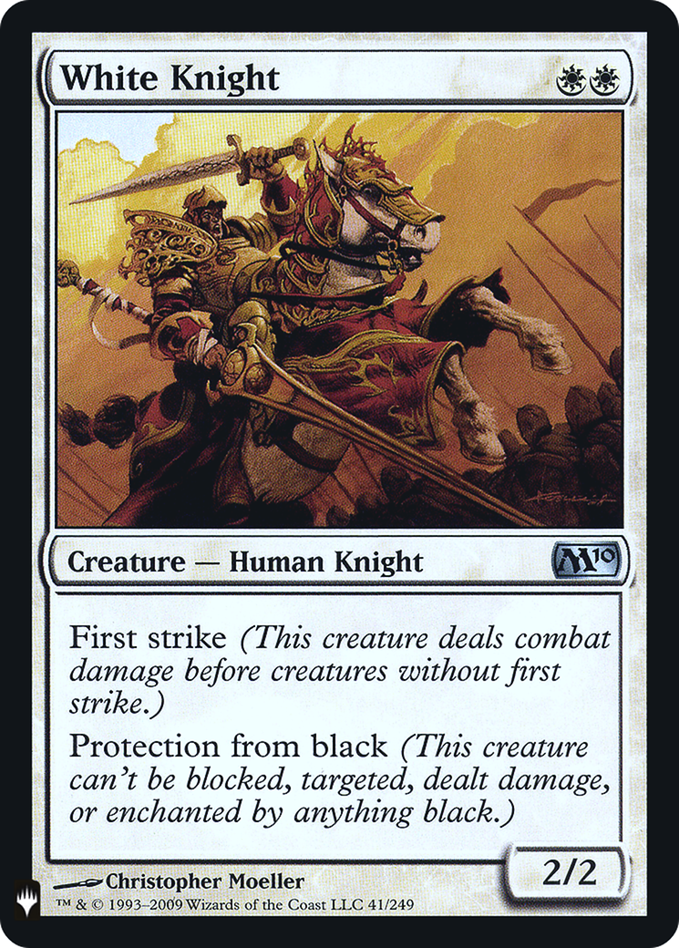 White Knight (LIST-M10-41) (Foil)