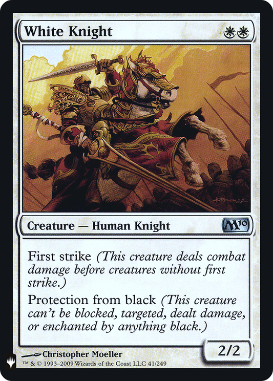 White Knight (LIST-M10-41) (Foil)