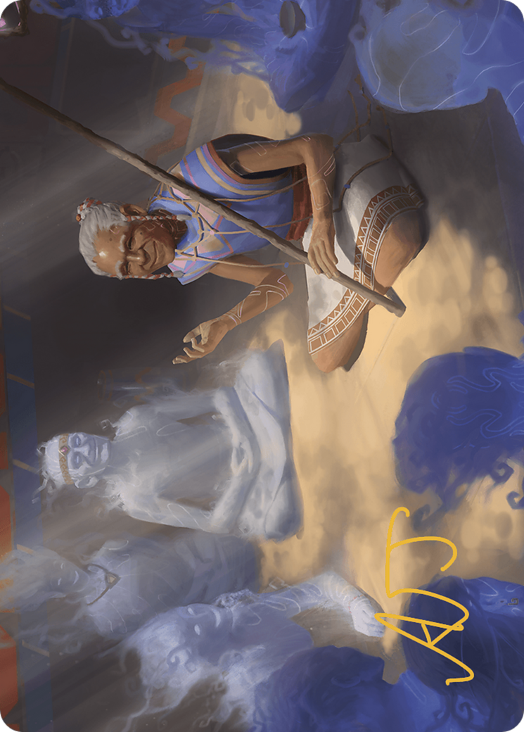 Ancestral Reminiscence Art Card (ALCI-009) (Gold-Stamped Signature)