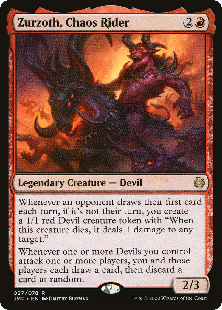 Zurzoth, Chaos Rider (JMP-027)