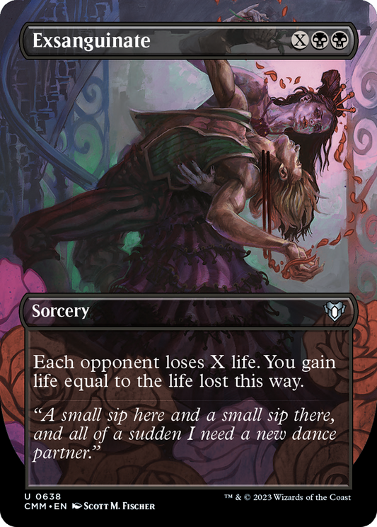 Exsanguinate (CMM-638) (Borderless) (Foil)