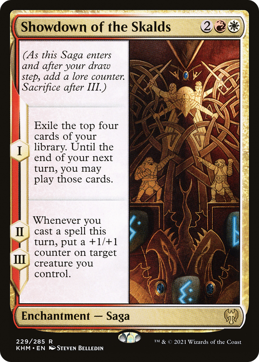 Showdown of the Skalds (KHM-229) (Foil)