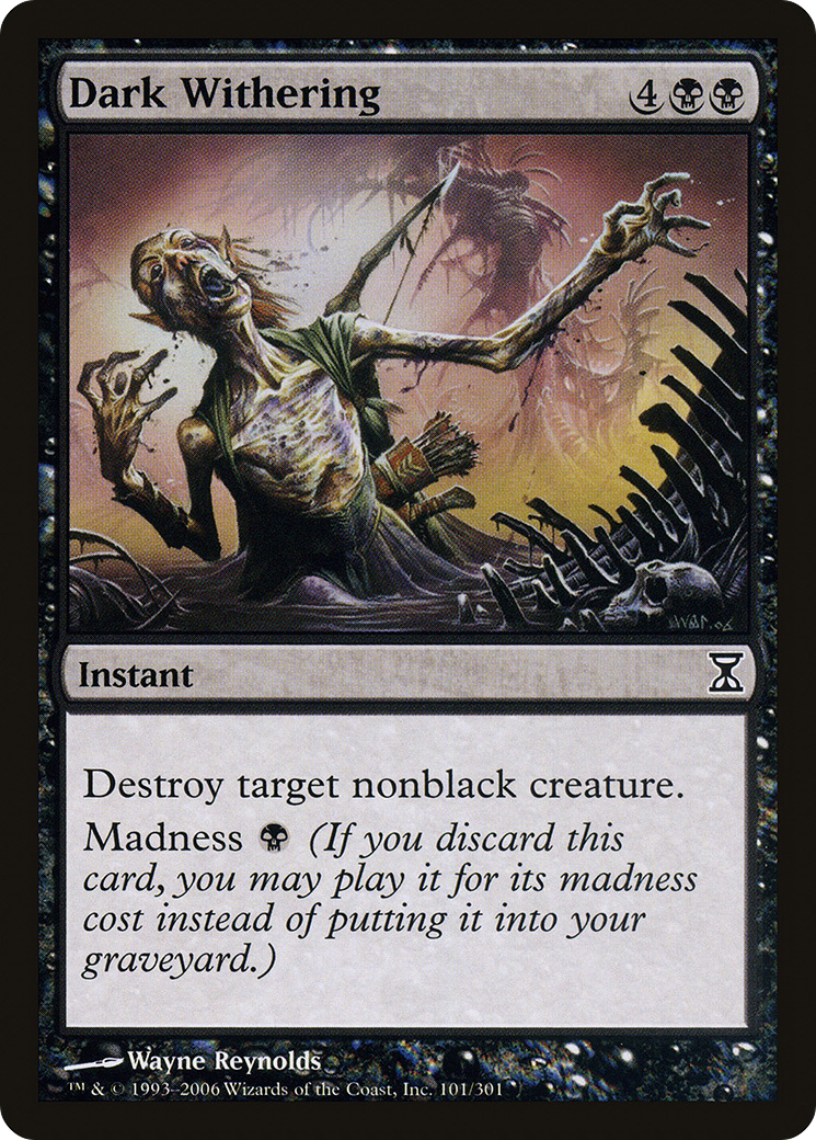 Dark Withering (TSP-101) (Foil)