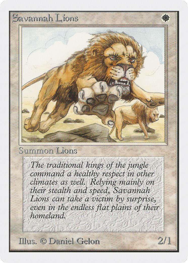 Savannah Lions (2ED-039)