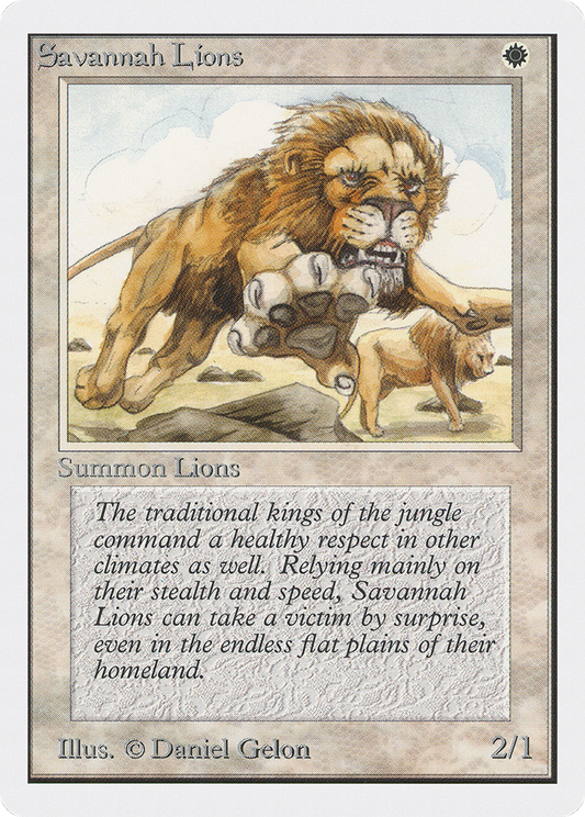 Savannah Lions (2ED-039)