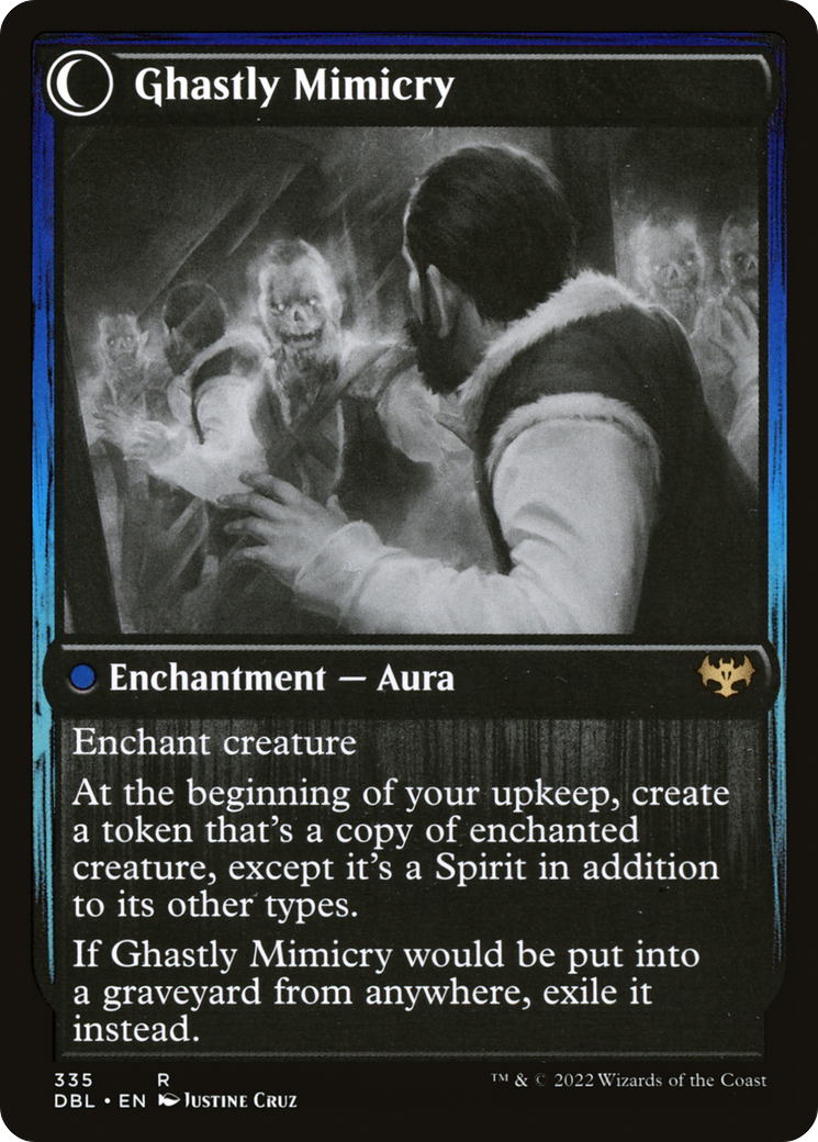Mirrorhall Mimic // Ghastly Mimicry (DBL-335) (Foil)