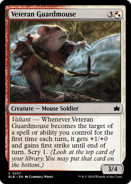 Veteran Guardmouse (BLB-237) (Foil)