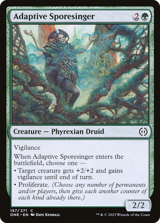 Adaptive Sporesinger (ONE-157) (Foil)