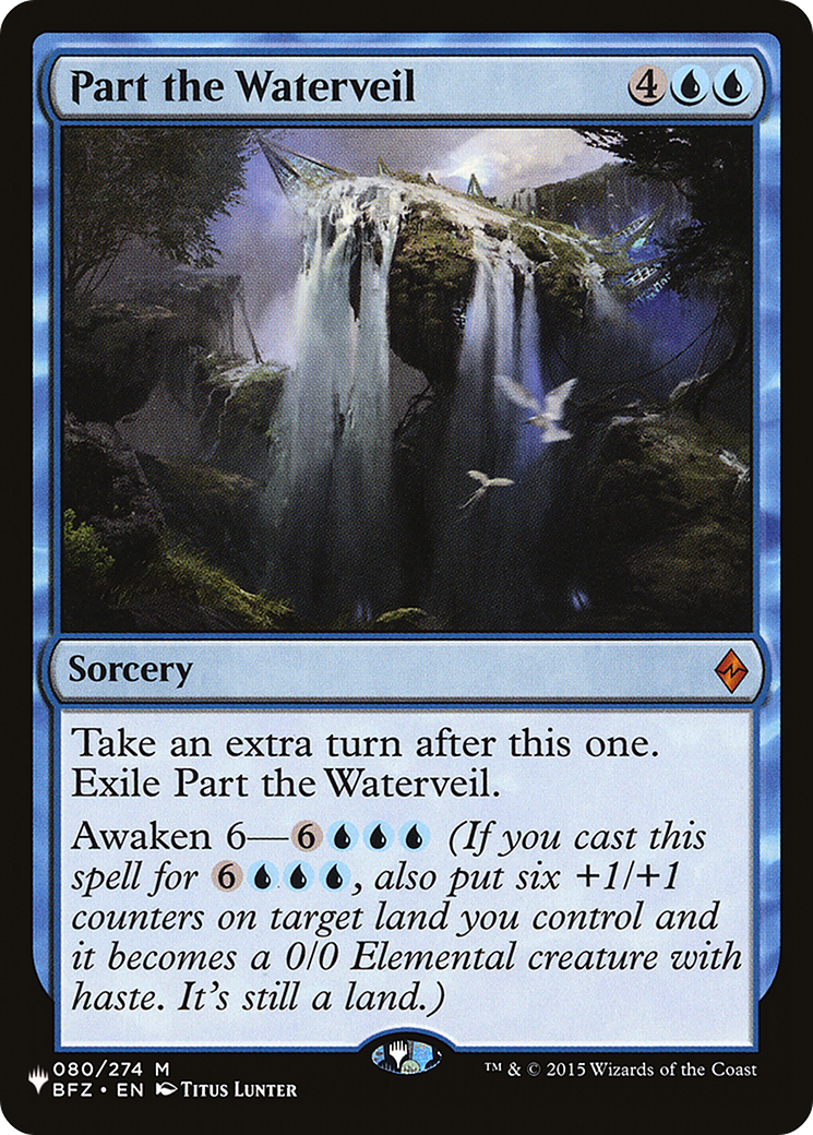 Part the Waterveil (LIST-BFZ-80)