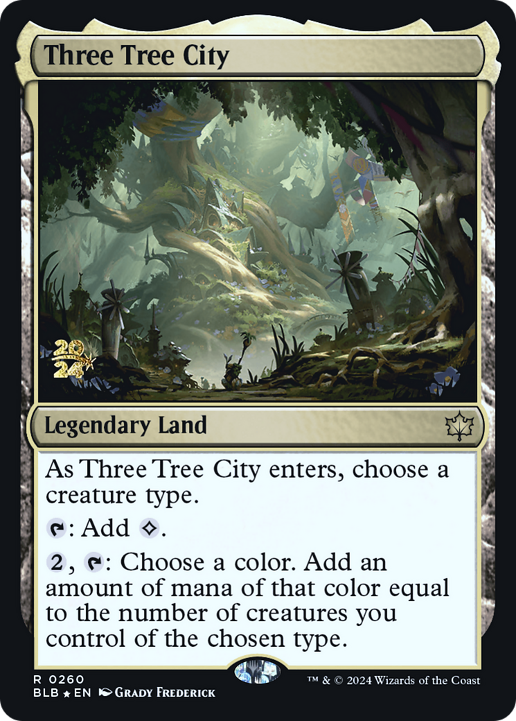 Three Tree City (PRE-260S) (Foil)