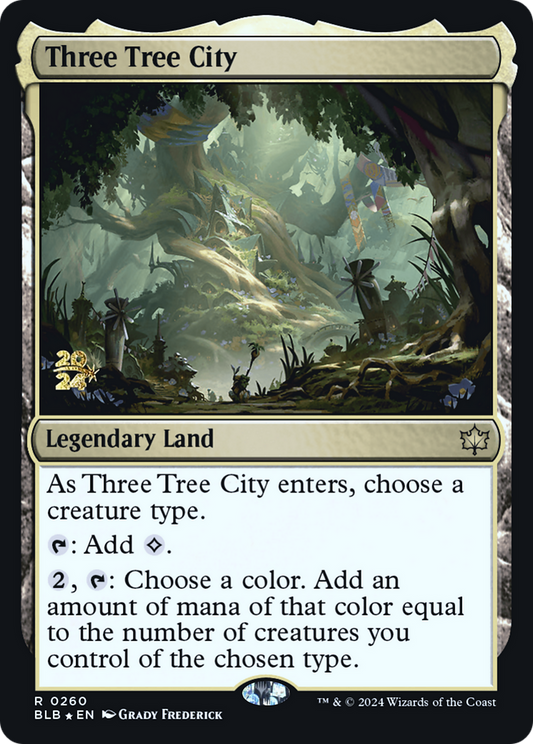 Three Tree City (PRE-260S) (Foil)