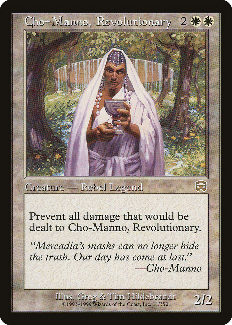 Cho-Manno, Revolutionary (MMQ-011) (Foil)