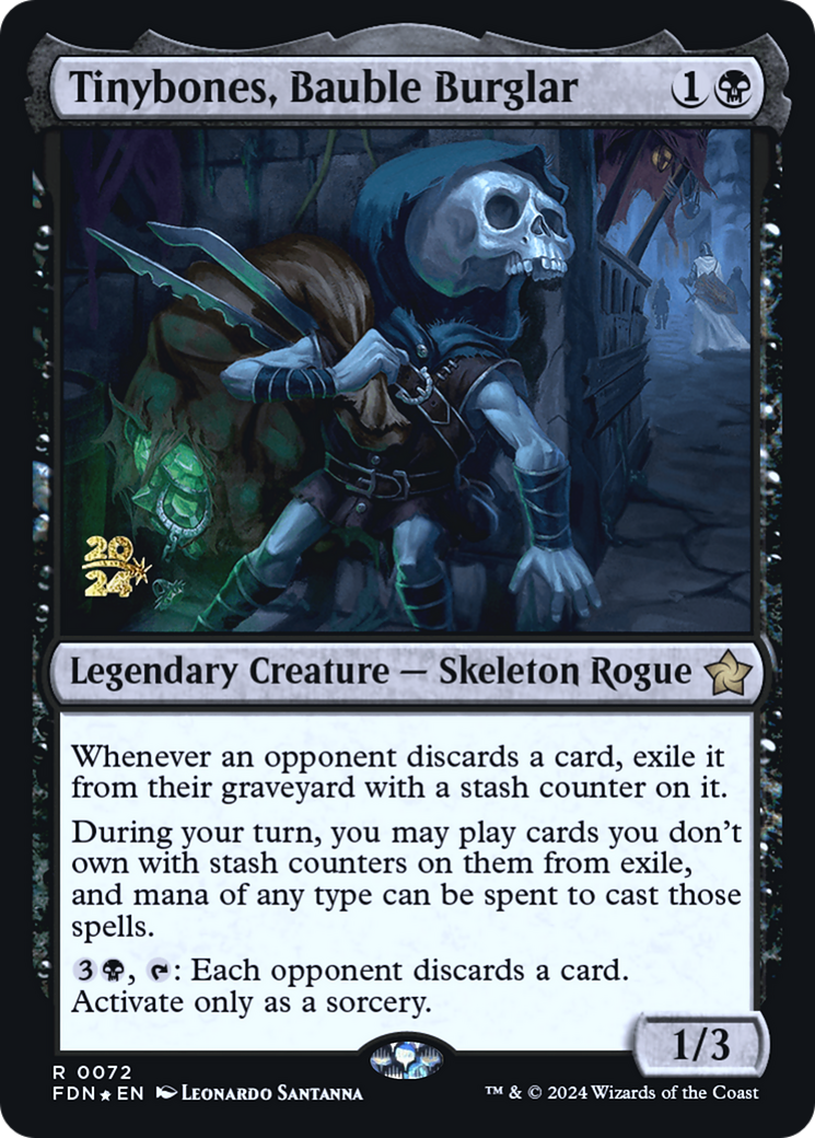 Tinybones, Bauble Burglar (PRE-72S) (Foil)