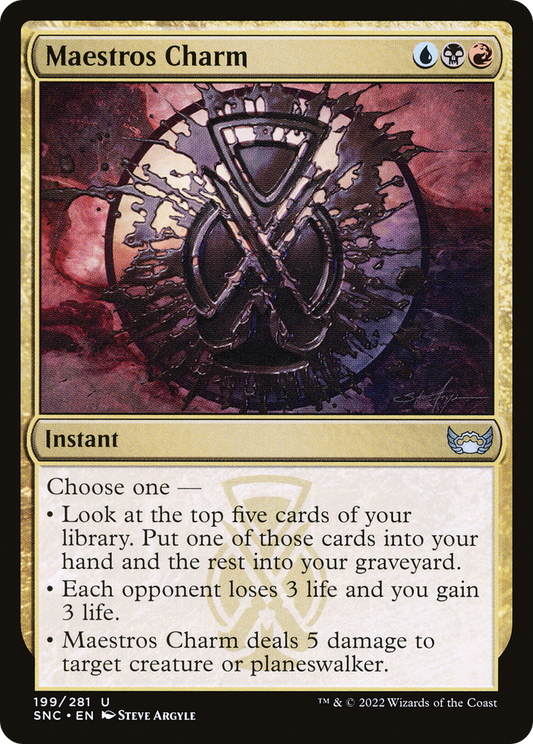 Maestros Charm (SNC-199) (Foil)