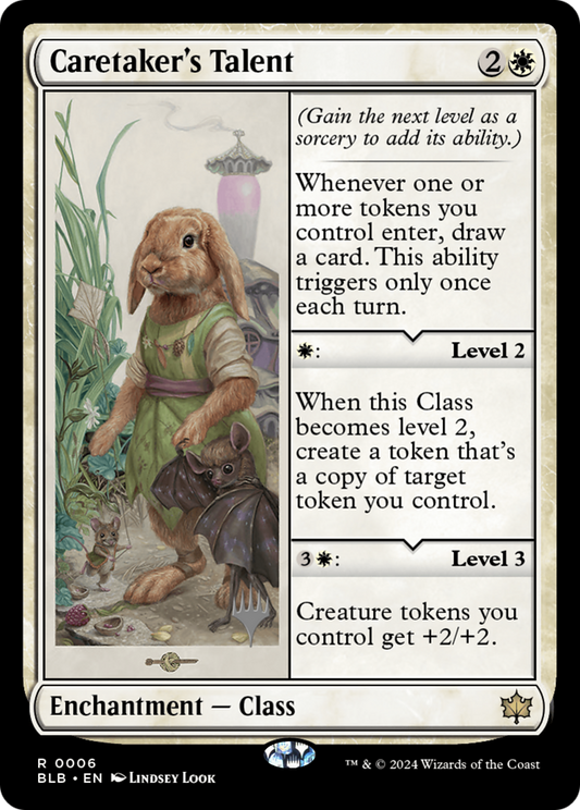 Caretaker's Talent (PPBLB-06P) (Foil)