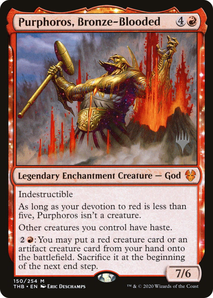 Purphoros, Bronze-Blooded (PPTHB-150P) (Foil)