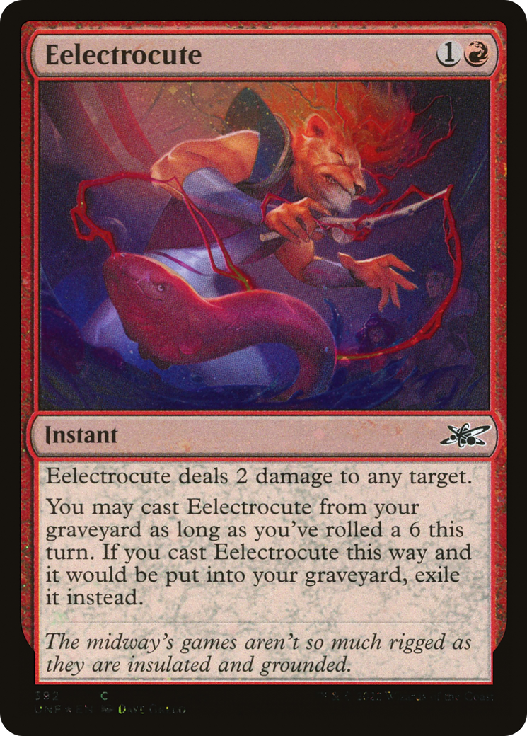 Eelectrocute (UNF-392) (Galaxy Foil)