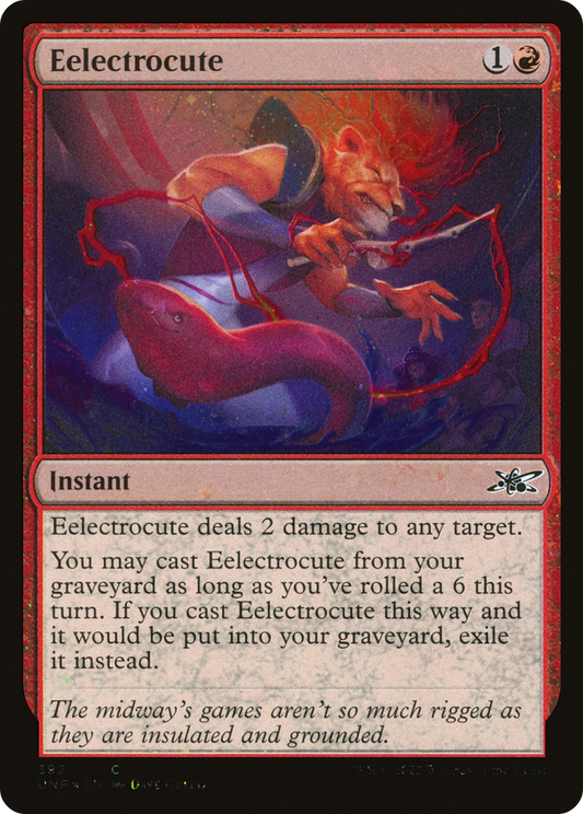 Eelectrocute (UNF-392) (Galaxy Foil)