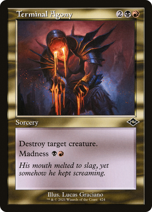 Terminal Agony (MH2-424) (Foil)