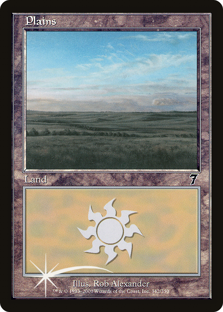Plains (7ED-342★) (Foil)