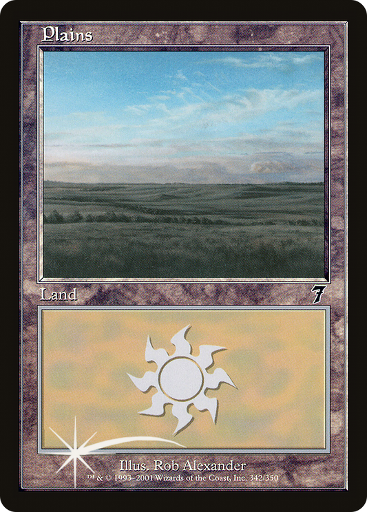 Plains (7ED-342★) (Foil)