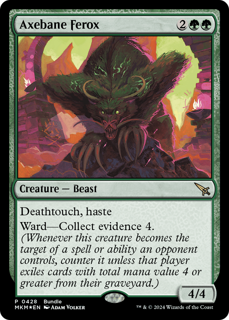 Axebane Ferox (UMP-428) (Foil)