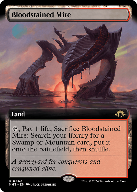 Bloodstained Mire (MH3-463) (Extended Art) (Foil)