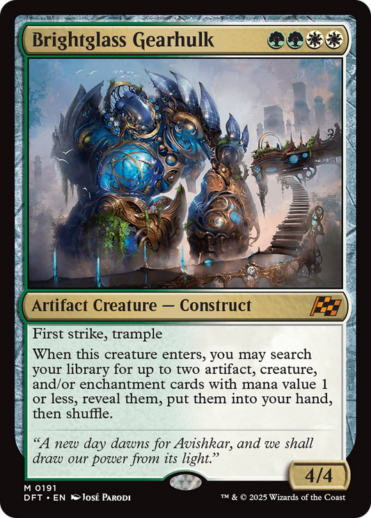 Brightglass Gearhulk (DFT-191) (Foil)