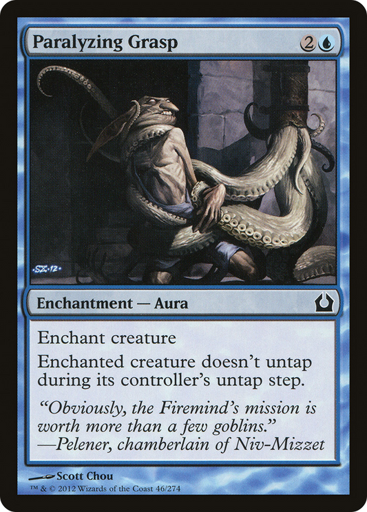 Paralyzing Grasp (RTR-046) (Foil)