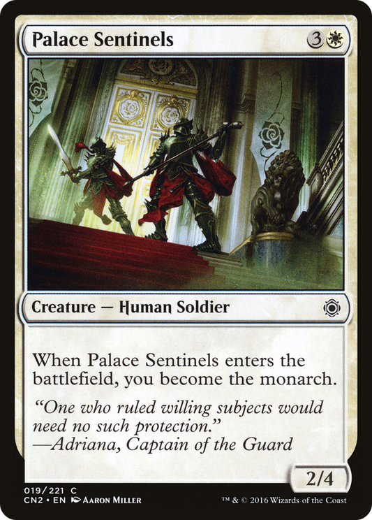 Palace Sentinels (CN2-019) (Foil)