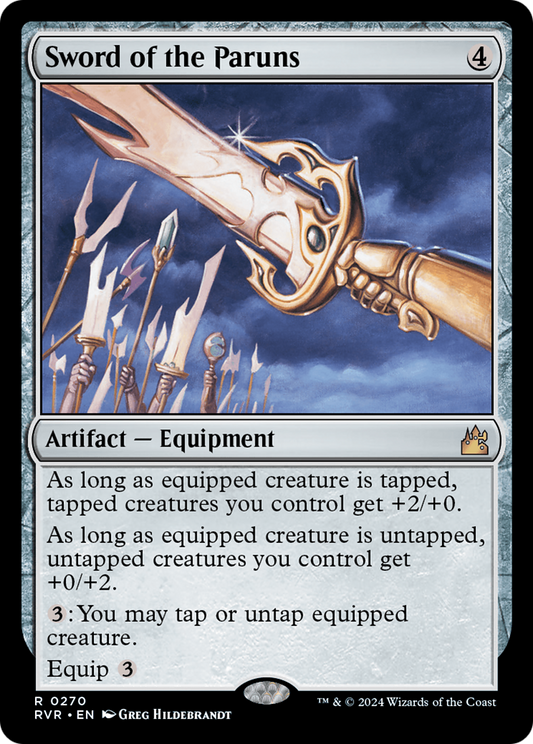 Sword of the Paruns (RVR-270) (Foil)