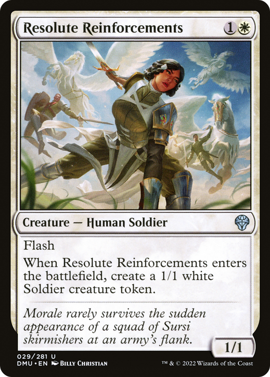 Resolute Reinforcements (DMU-029)