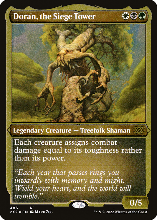 Doran, the Siege Tower (2X2-486) (Etched Foil)