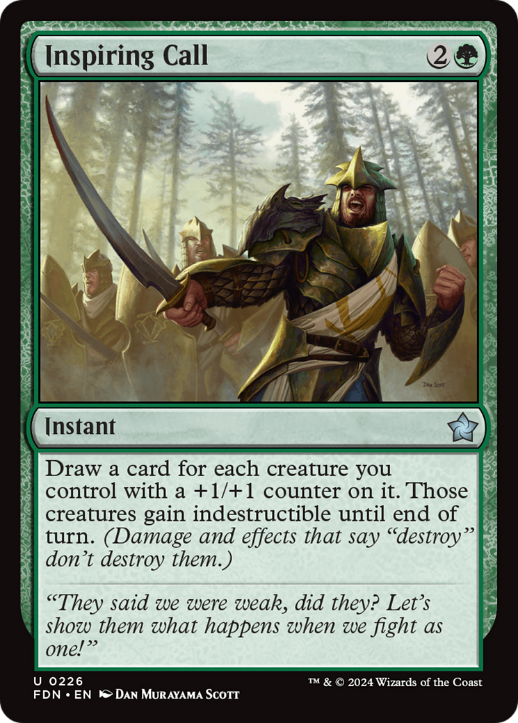 Inspiring Call (FDN-226) (Foil)