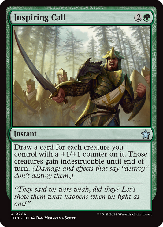 Inspiring Call (FDN-226) (Foil)