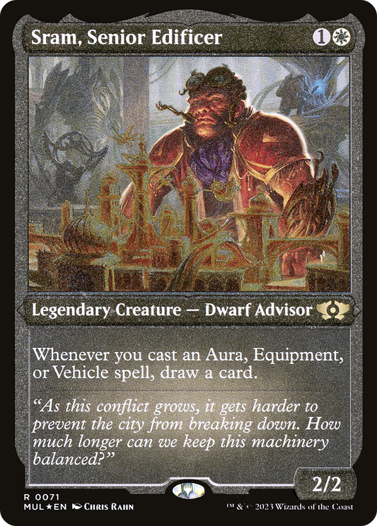 Sram, Senior Edificer (MUL-071) (Etched Foil)