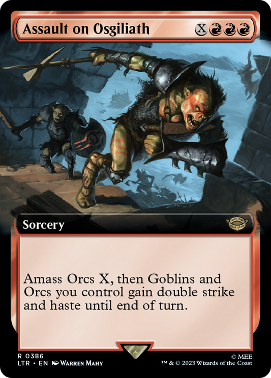 Assault on Osgiliath (LTR-386) (Extended Art)