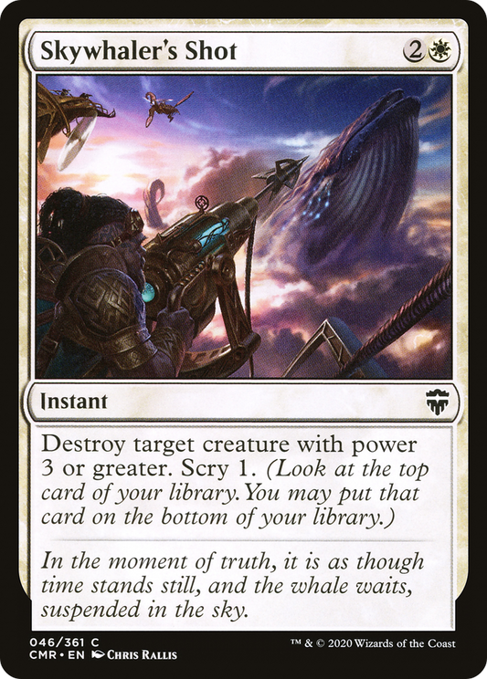 Skywhaler's Shot (CMR-046) (Foil)