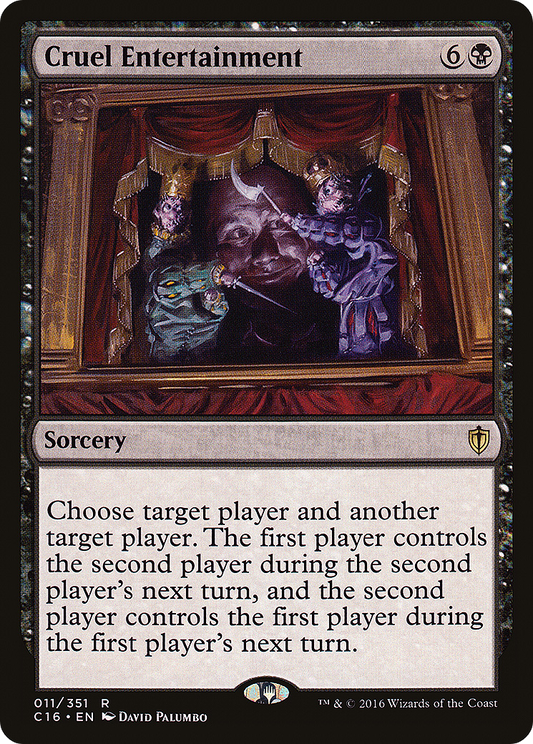 Cruel Entertainment (C16-011)