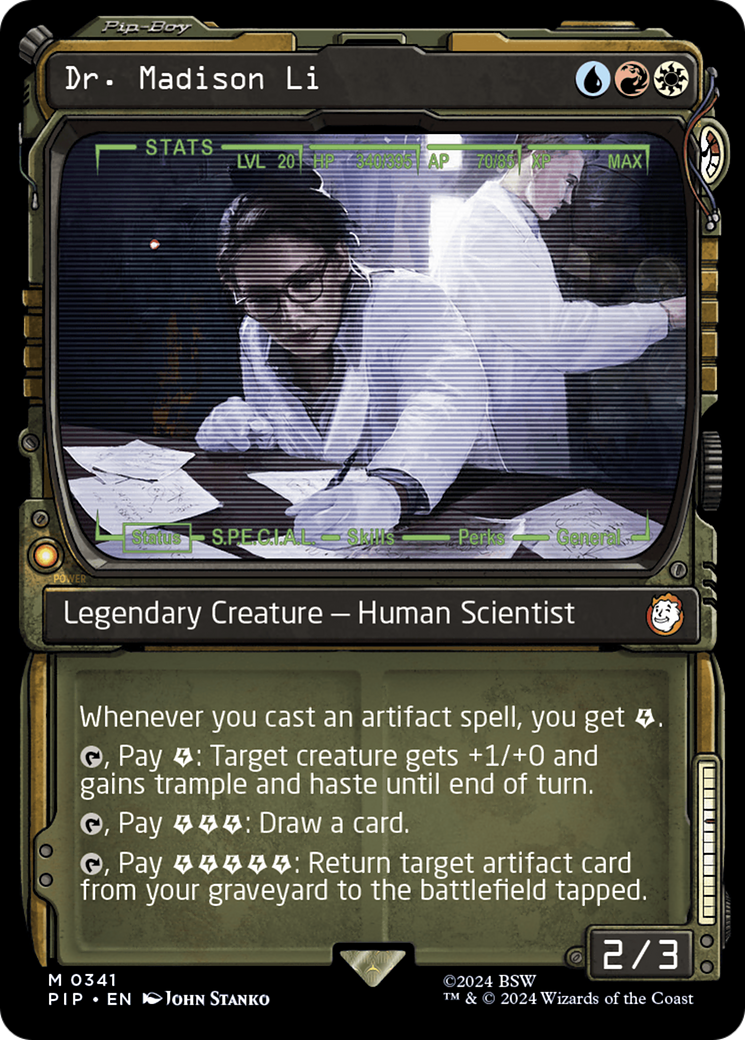 Dr. Madison Li (PIP-341) (Showcase) (Foil)