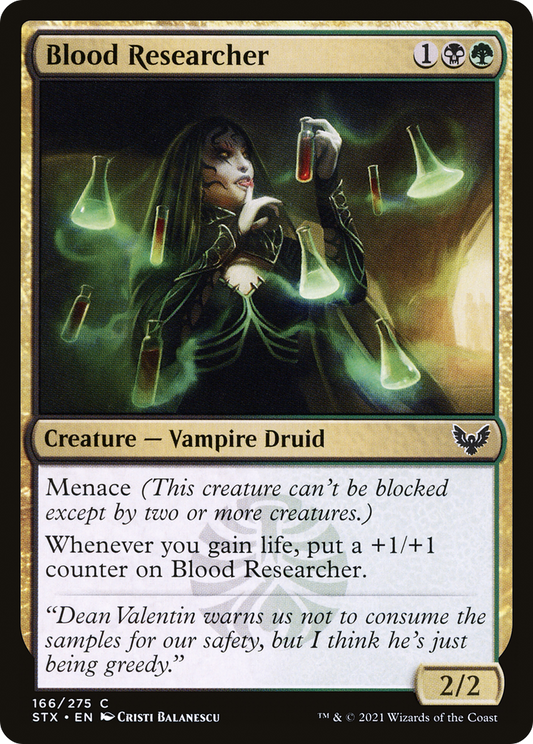 Blood Researcher (STX-166)