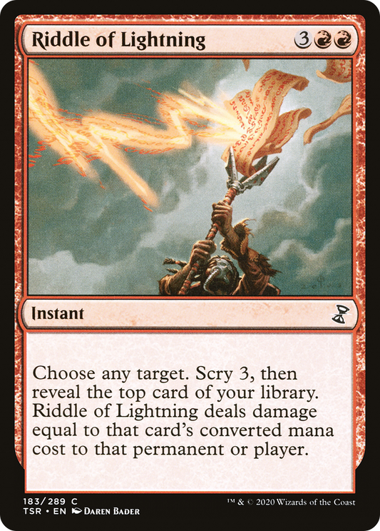 Riddle of Lightning (TSR-183) (Foil)