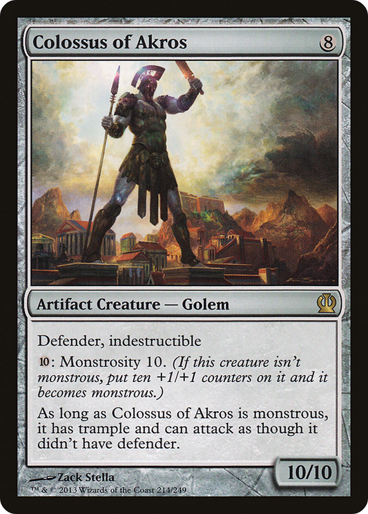 Colossus of Akros (THS-214) (Foil)